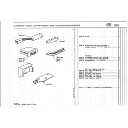 Rheostat d'éclairage de combiné jsq'au mod 86 Ref: 6550.37